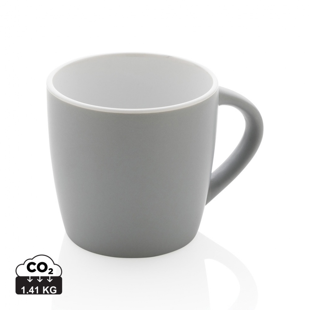 Logo trade corporate gifts picture of: Ceramic mug with coloured inner 300ml