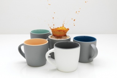 Logo trade advertising products image of: Ceramic mug with coloured inner 300ml