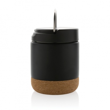 Logo trade promotional giveaways picture of: Savory RCS certified recycled stainless steel foodflask