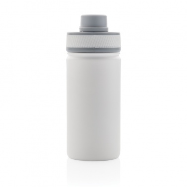 Logo trade promotional gift photo of: Vacuum stainless steel bottle with sports lid 550ml