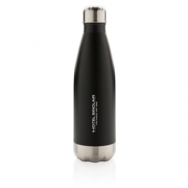 Logo trade promotional products image of: Vacuum insulated stainless steel bottle