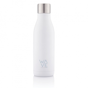 Logotrade advertising products photo of: UV-C steriliser vacuum stainless steel bottle
