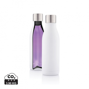 Logo trade promotional gifts picture of: UV-C steriliser vacuum stainless steel bottle