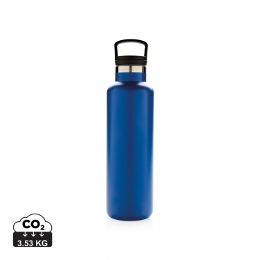 Logo trade advertising products picture of: Vacuum insulated leak proof standard mouth bottle