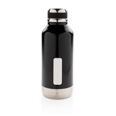 Logotrade promotional product image of: Leak proof vacuum bottle with logo plate