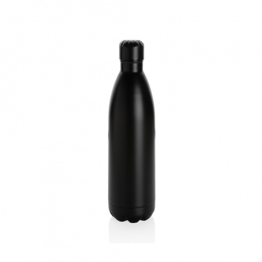 Logotrade advertising product image of: Solid colour vacuum stainless steel bottle 1L