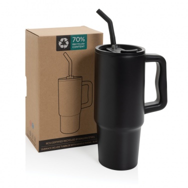 Logotrade promotional gift image of: Embrace deluxe RCS recycled stainless steel tumbler 900ml