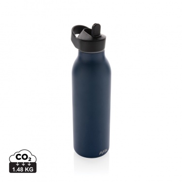 Logo trade business gifts image of: Avira Ara RCS Re-steel fliptop water bottle 500ml