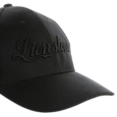 Logo trade corporate gifts picture of: Impact 6 panel 280gr Recycled cotton cap with AWARE™ tracer