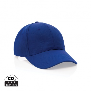 Logotrade promotional item image of: Impact 6 panel 280gr Recycled cotton cap with AWARE™ tracer