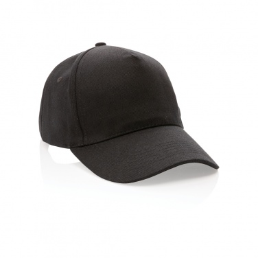 Logotrade promotional merchandise photo of: Impact 5panel 280gr Recycled cotton cap with AWARE™ tracer