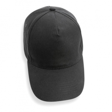 Logo trade business gift photo of: Impact 5panel 280gr Recycled cotton cap with AWARE™ tracer