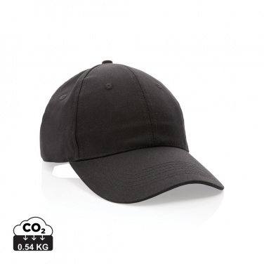 Logo trade promotional product photo of: Impact 6 panel 190gr Recycled cotton cap with AWARE™ tracer
