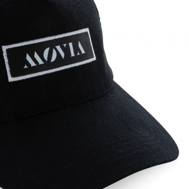 Logo trade promotional merchandise picture of: Impact AWARE™ Brushed rcotton 5 panel trucker cap 190gr