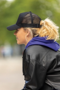 Logotrade promotional item image of: Impact AWARE™ Brushed rcotton 5 panel trucker cap 190gr