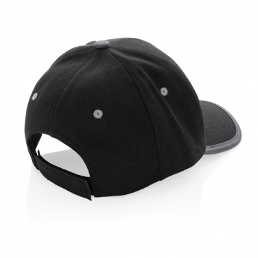 Logo trade promotional products picture of: Impact AWARE™ Brushed rcotton 6 panel contrast cap 280gr