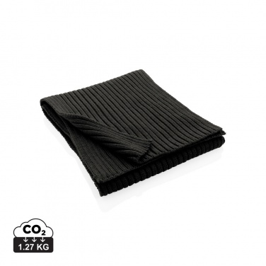Logotrade promotional gifts photo of: Impact AWARE™ Polylana® knitted scarf 180 x 25cm