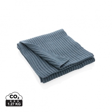 Logo trade promotional items picture of: Impact AWARE™ Polylana® knitted scarf 180 x 25cm