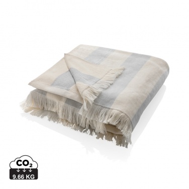 Logotrade advertising product picture of: Ukiyo Yukari AWARE™ XL deluxe beach towel 100x180cm