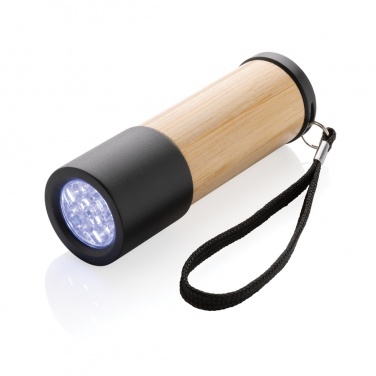 Logo trade promotional products picture of: Bamboo and RCS certfied recycled plastic torch