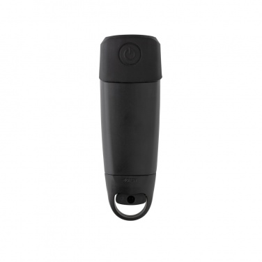 Logo trade promotional item photo of: Lightwave RCS rplastic USB-rechargeable torch with crank