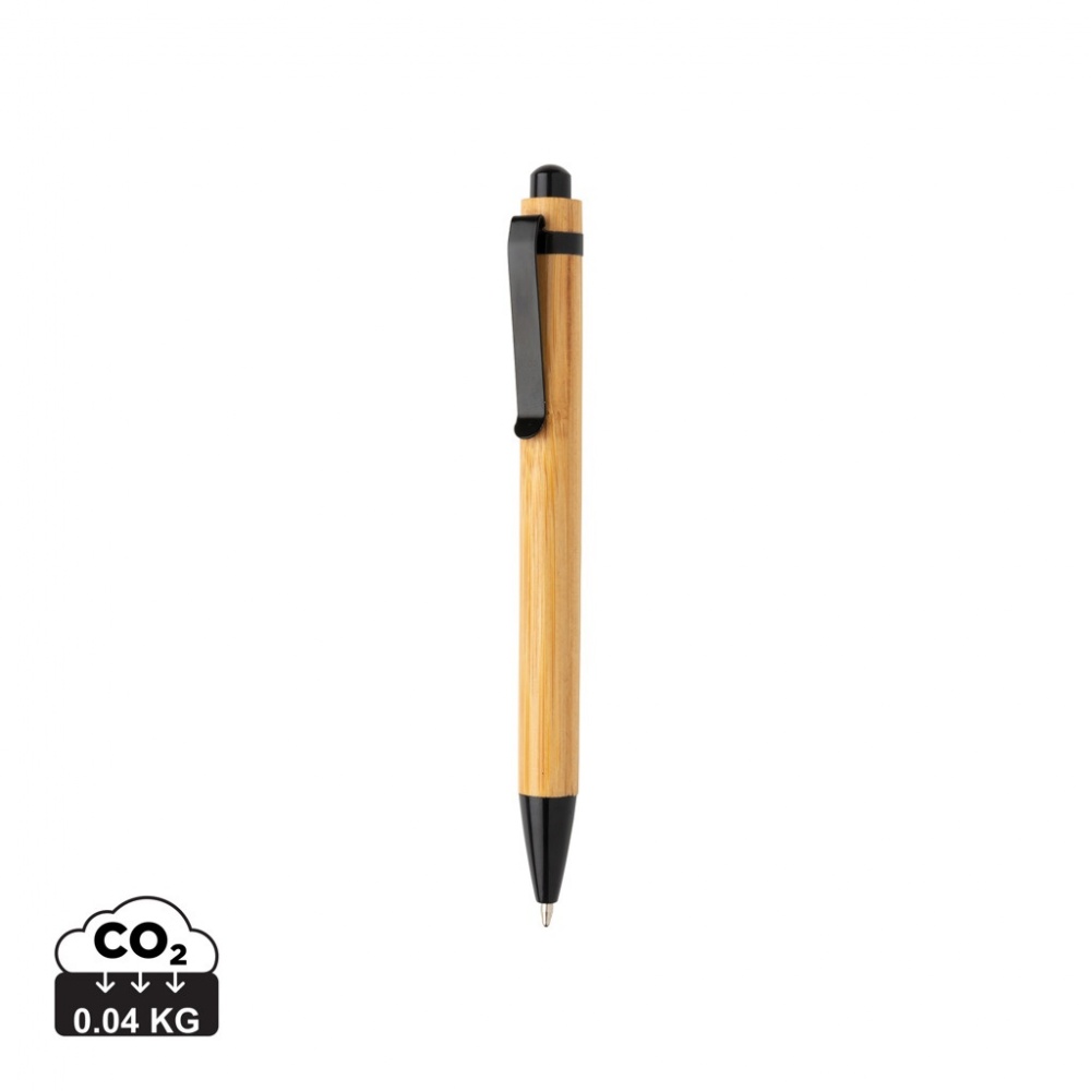 Logo trade promotional merchandise picture of: Bamboo pen