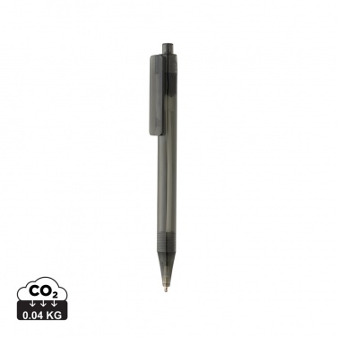 Logo trade advertising product photo of: GRS RPET X8 transparent pen