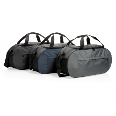 Logo trade promotional giveaway photo of: Impact AWARE™ RPET modern sports duffel