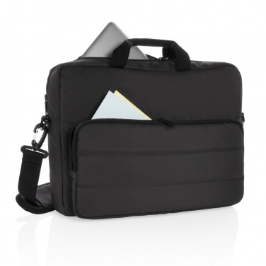 Logo trade promotional gifts image of: Impact AWARE™ RPET 15.6" laptop bag