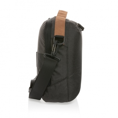 Logotrade corporate gift image of: Impact AWARE™ 300D two tone deluxe 15.6" laptop bag