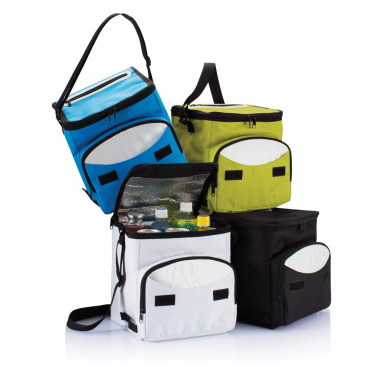 Logo trade business gifts image of: Foldable cooler bag