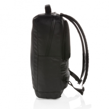 Logotrade promotional gifts photo of: Fashion black 15.6" laptop backpack PVC free