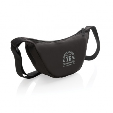 Logotrade corporate gifts photo of: Crescent AWARE™ RPET half moon sling bag