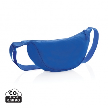 Logotrade promotional merchandise picture of: Crescent AWARE™ RPET half moon sling bag