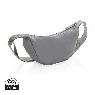 Logo trade promotional product photo of: Crescent AWARE™ RPET half moon sling bag