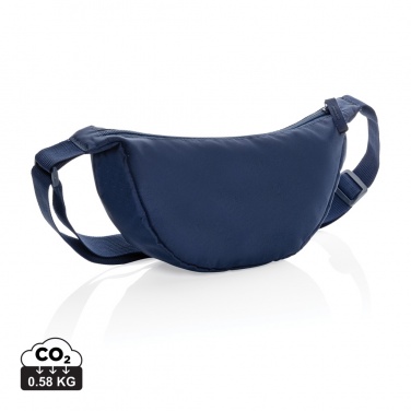 Logotrade corporate gift image of: Crescent AWARE™ RPET half moon sling bag