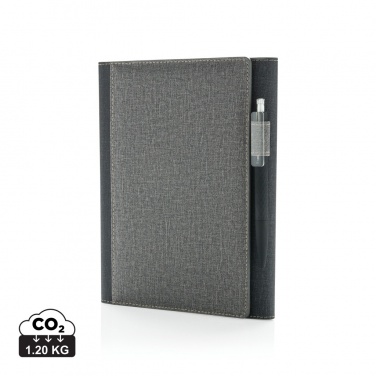 Logo trade promotional products image of: A5 Deluxe design notebook cover
