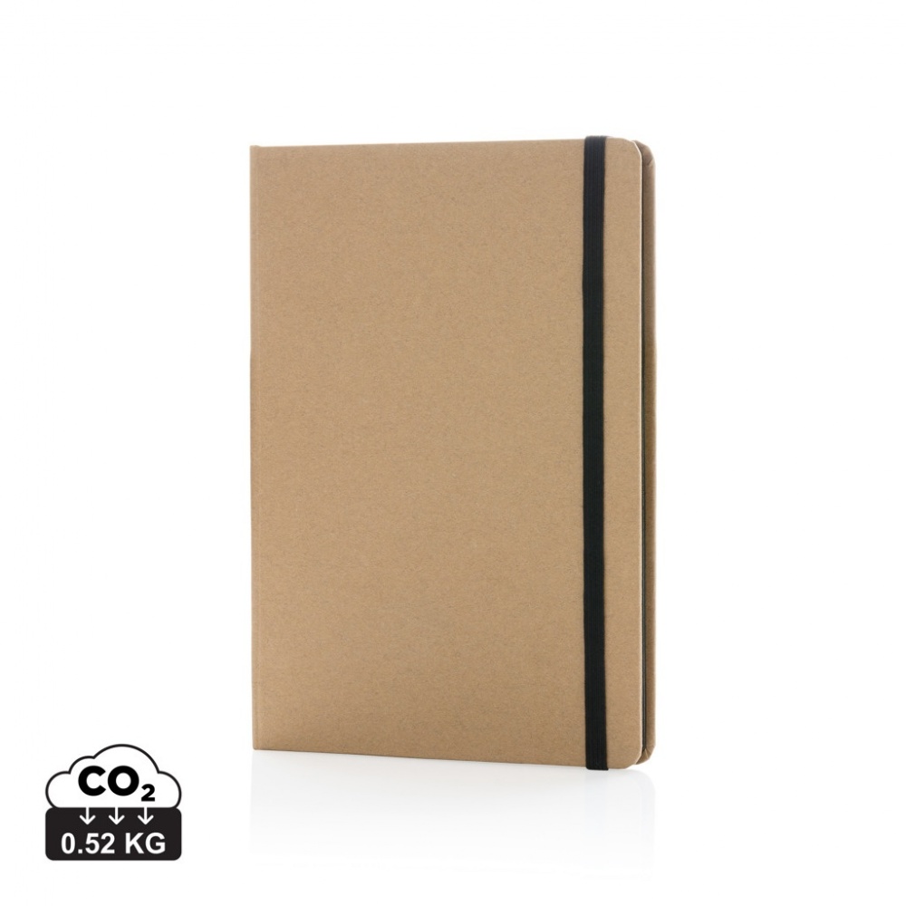 Logo trade promotional gifts image of: A5 kraft notebook