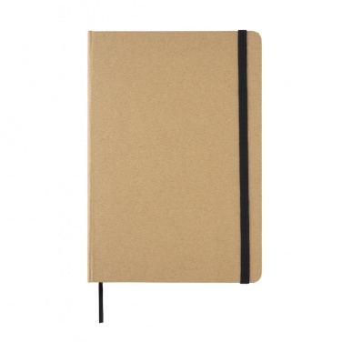 Logo trade corporate gifts picture of: A5 kraft notebook
