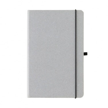 Logo trade advertising products image of: Recycled leather hardcover notebook A5