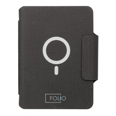 Logotrade advertising product image of: Artic Magnetic 10W wireless charging A5 notebook