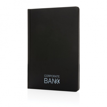Logotrade promotional item image of: A5 Impact stone paper hardcover notebook