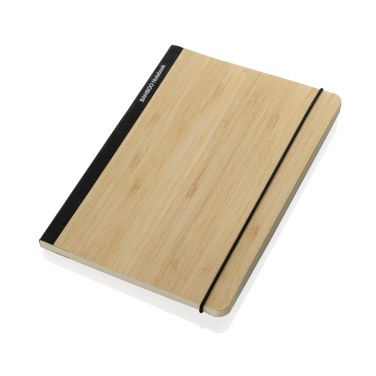 Logo trade promotional item photo of: Scribe bamboo A5 Notebook
