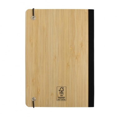 Logotrade promotional merchandise photo of: Scribe bamboo A5 Notebook