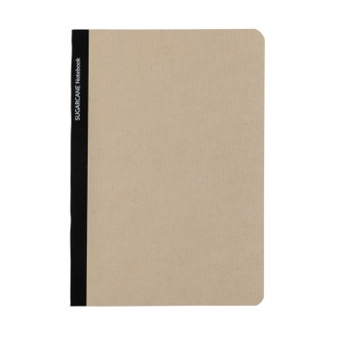 Logotrade promotional giveaway picture of: Stylo Sugarcane paper A5 Notebook