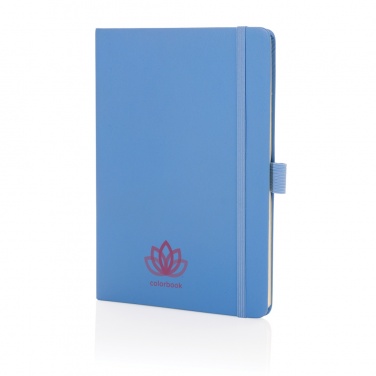 Logotrade promotional merchandise picture of: Sam A5 RCS certified bonded leather classic notebook