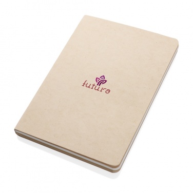 Logo trade corporate gifts image of: Elowen A5 tree free notebook