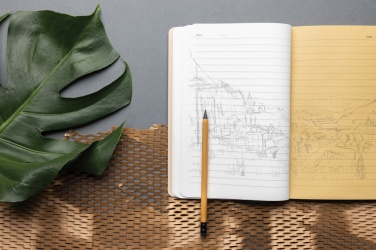 Logo trade advertising product photo of: Elowen A5 tree free notebook