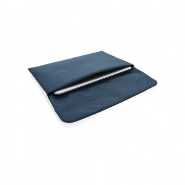 Logo trade promotional giveaways picture of: Magnetic closing 15.6" Laptop sleeve PVC free
