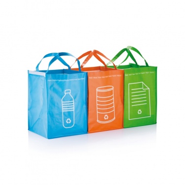 Logo trade promotional item photo of: 3pcs recycle waste bags